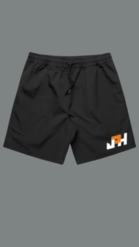 JPH Men’s Active Training Shorts (Orange & Black)