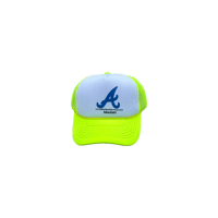 Image 1 of White/Volt “A” Trucker
