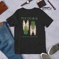 Image 1 of The Cicadas Unisex t-shirt- Vintage Band Style Nonsense