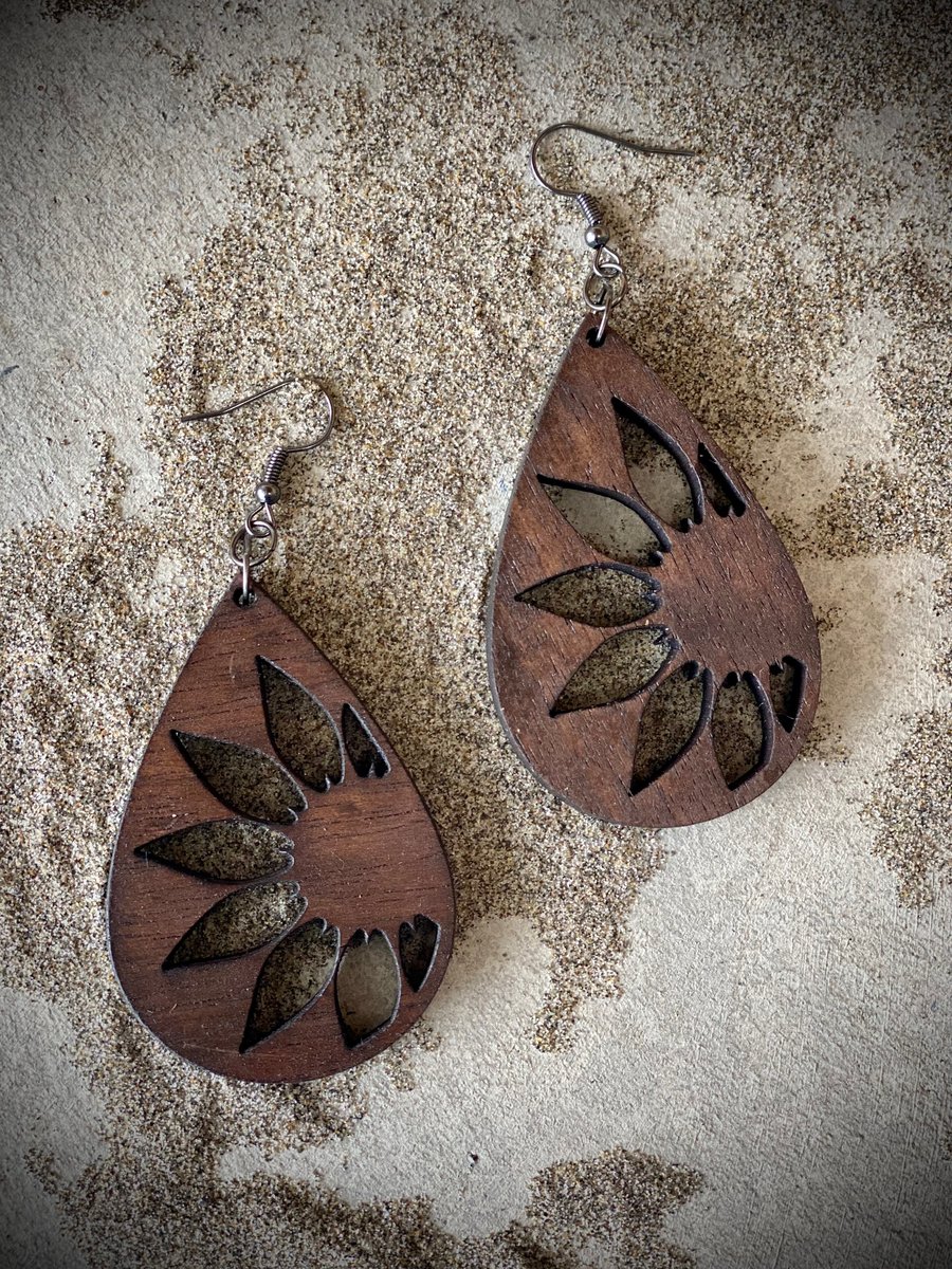 Image of Sunflower Earrings