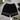 Black on Black Shorts