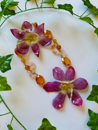 Image 10 of 💜🌼Golden Hour Tulip🌼💜  Necklace 