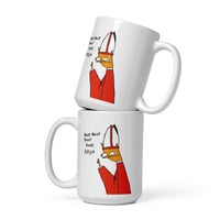 Image 1 of beep beep White glossy mug 