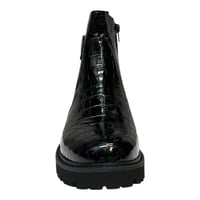 Image 2 of REMONTE D8684-03 BLACK PATENT CROCCO