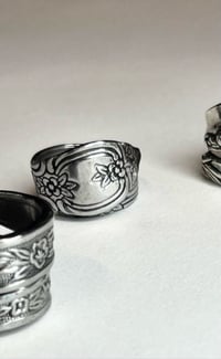 Image 1 of Floral Spoon Ring 