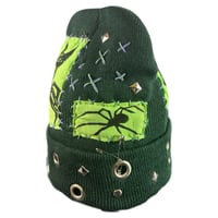 Image 4 of “GNARLY JUNK #2” Custom Punk Beanie
