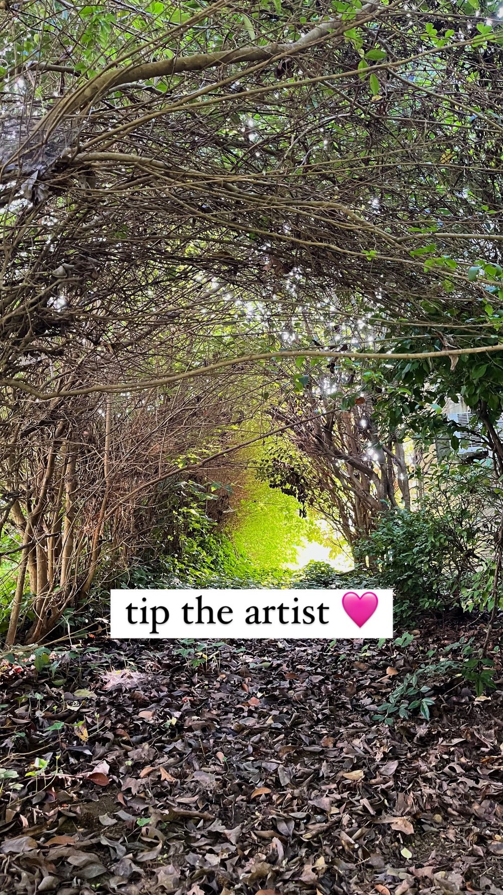 Image of tip the artist <3