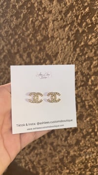 Image 1 of Camila earrings (gold) 