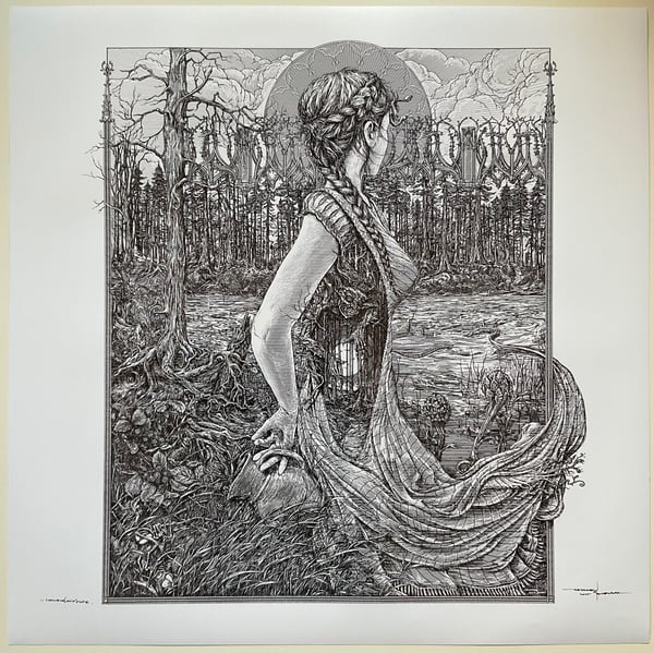 Image of GHOST HELVETESFONSTER limited artprint