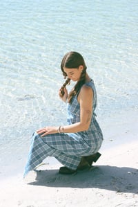 Image 2 of THE MAY DRESS - Blue Gingham