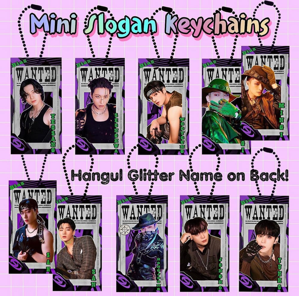 Image of ATZ Mini Slogan Keychains (SALE)