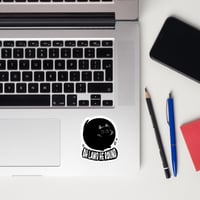 Image 1 of Studio Purr: LAWD HE ROUND Sticker
