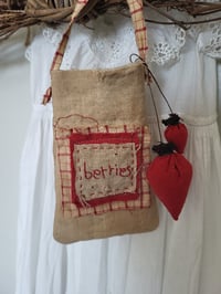 Image 1 of small strawberry pouch 2