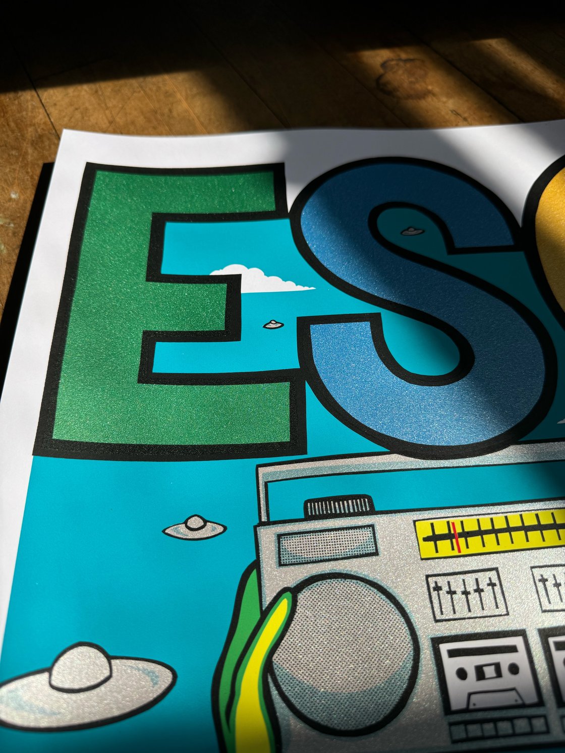 Image of ESG 2024 Cactus+ Fundraiser poster by Eric Von Munz