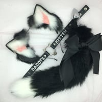 Black / white Kitty Kitten Set