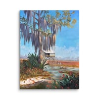 Image 2 of "Abbeville Irises" Canvas