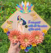 Colors of the wind grad cap topper