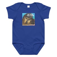 Image 4 of Baby jersey bodysuit with Dog