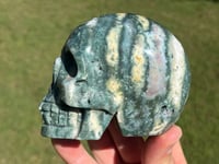 Image 13 of Ocean Jasper Skull #2177