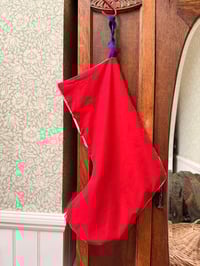 Image 3 of Antique Lonestar Quilt & Kelsch Stocking