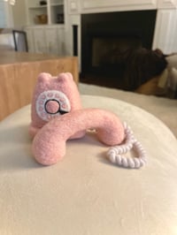 Image 3 of Felted telephone prop