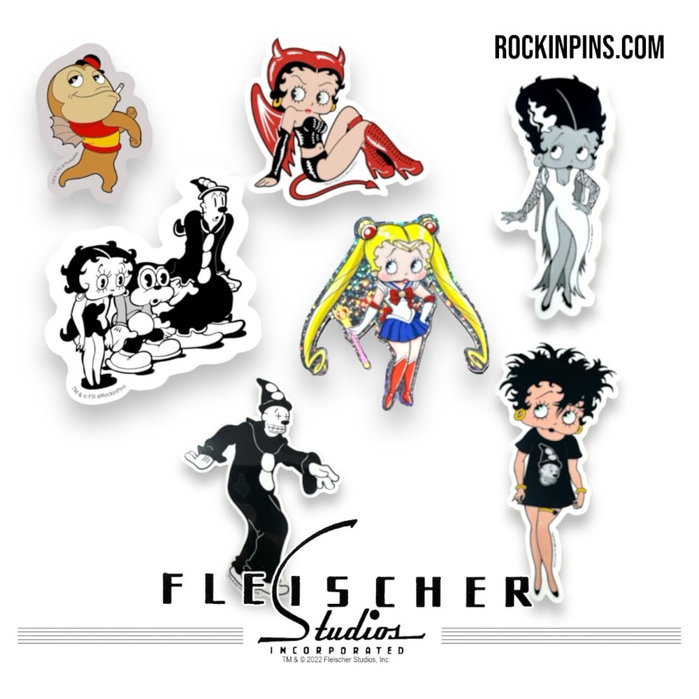 Fleischer Studios Decal Stickers