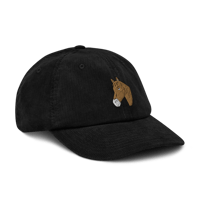 Image 13 of Famous horse - Corduroy hat 