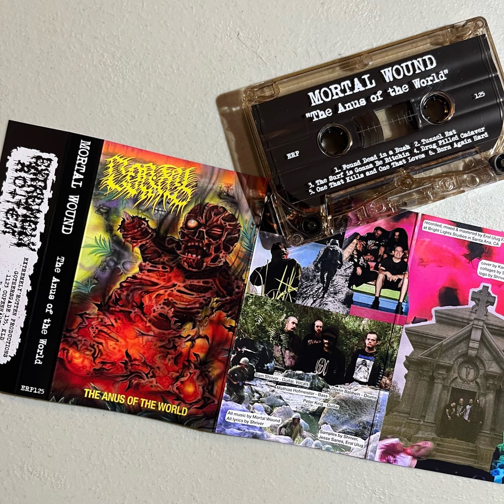 MORTAL WOUND - "The Anus of the World" cassette