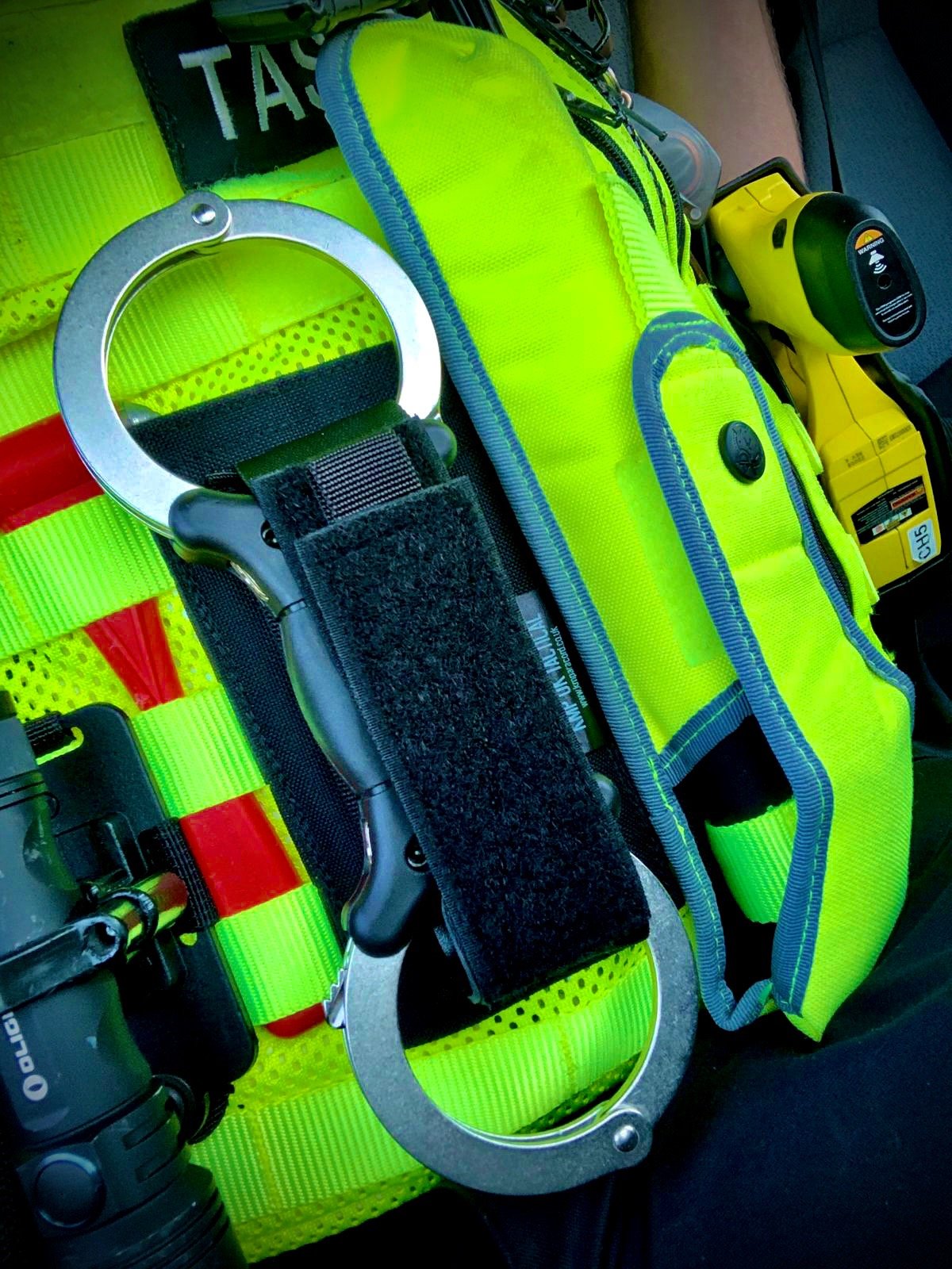 Image of KMP UK TACTICAL Cuff Pouch (Hi-Vis) PRE ORDER ITEM - PLEASE READ FULL DESCRIPTION BEFORE PURCHASE 