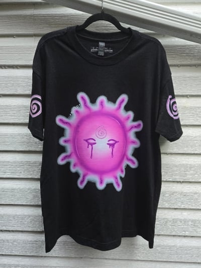 Image of Sun & moon swirl ( UV ) Tee
