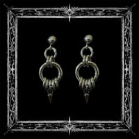 ༻˚ ༘ mystic loop earrings ๋࣭ ࣪ 🀣⋆｡