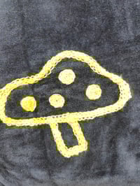 Image 4 of Wanderlust - Velvet oversized tote bag HIPPIE