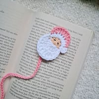 Image 2 of Santa Bookmarks Pink & Red