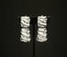 Image of Silver Wave Clip-on Earrings 