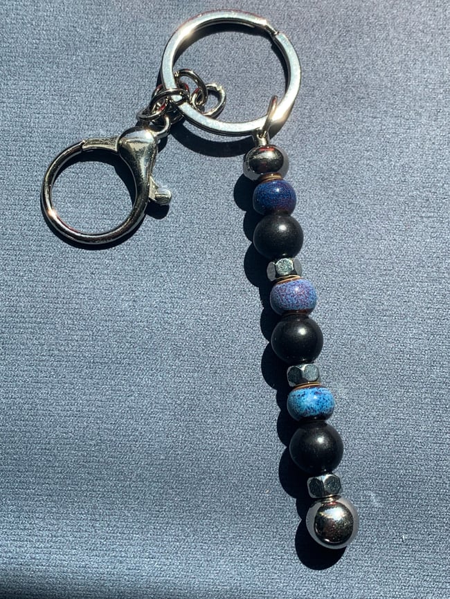 Beaded keychains