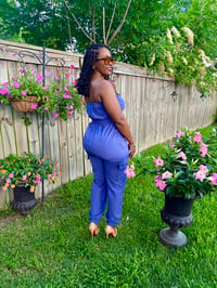 Image 6 of Cargo Jumpsuit w/Drawstring 