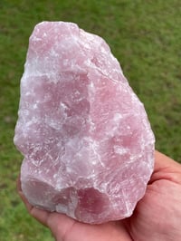 Image 1 of Rose Quartz Raw Chunk #1823