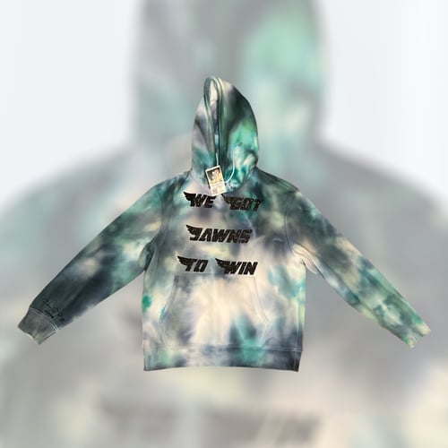 Image of We Got Jawns To Win tie-dye hoodie 