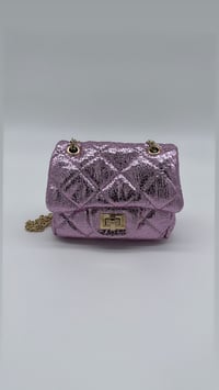 Image 1 of Pink Shimmer Mini Me Bag