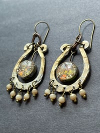 Image 2 of Opal resin chandeliers