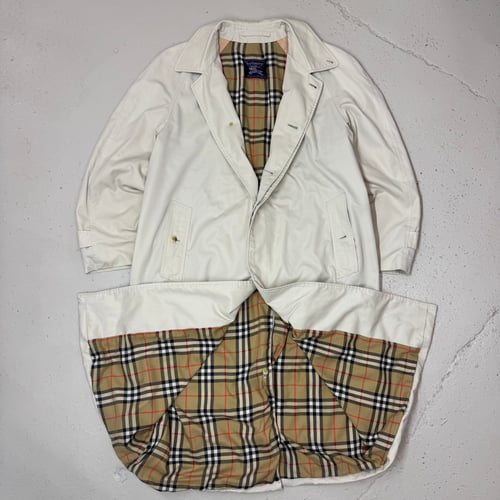 Image of 1980s Burberry Trench Coat, Size XL
