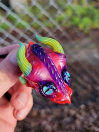 Image 11 of Orange Magenta Green DragonHead Pendant