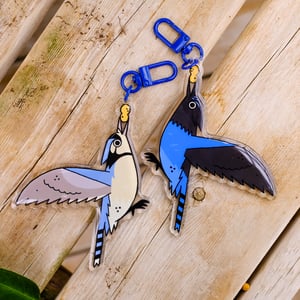 Jays of East and West Acrylic Keychain