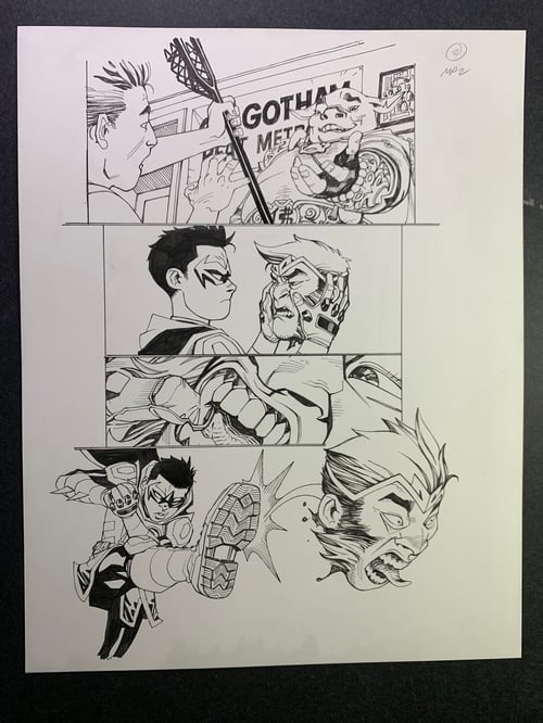 Image of MONKEY PRINCE #2 - pg02 original art