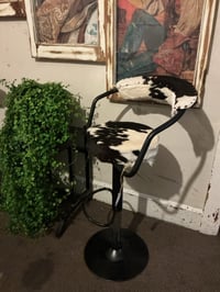 Image 8 of Luxurious Cowhide Bar Stools: