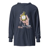 Image 20 of Men Hooded long-sleeve HEALING PROCESS tee