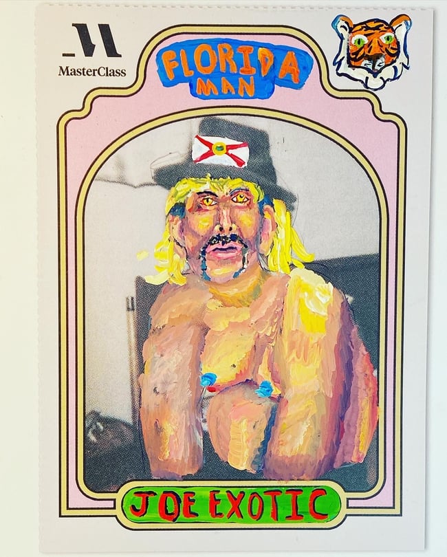 Tiger King-Original Painting 