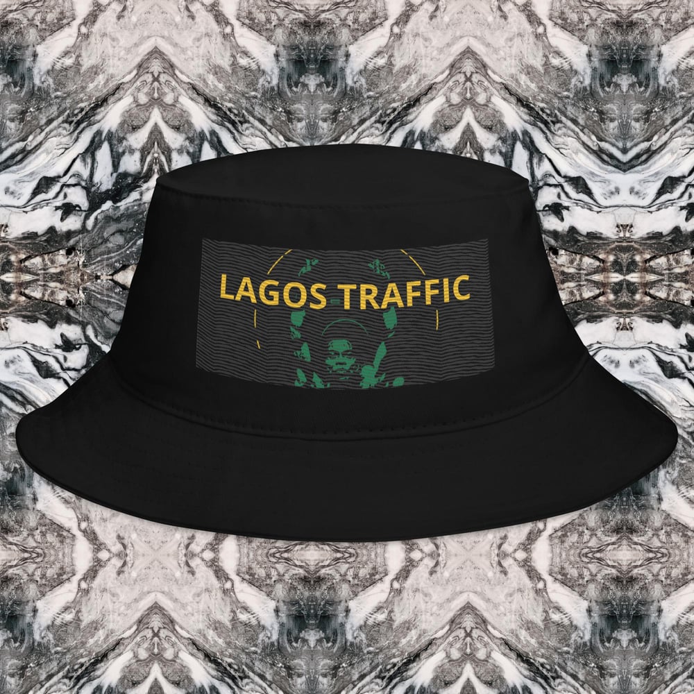 LAGOS TRAFFIC LUX COUTURE TWILL BUCKET HAT (ICON/ GRN/ YWL)