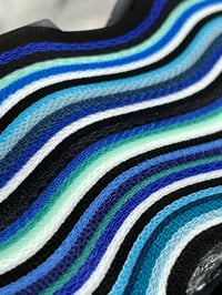 Image 3 of Blue Mexican Blanket Ripplecut G-carta