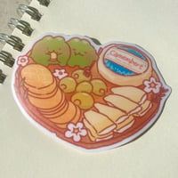 Image 2 of Cheese & Crackers Stickers